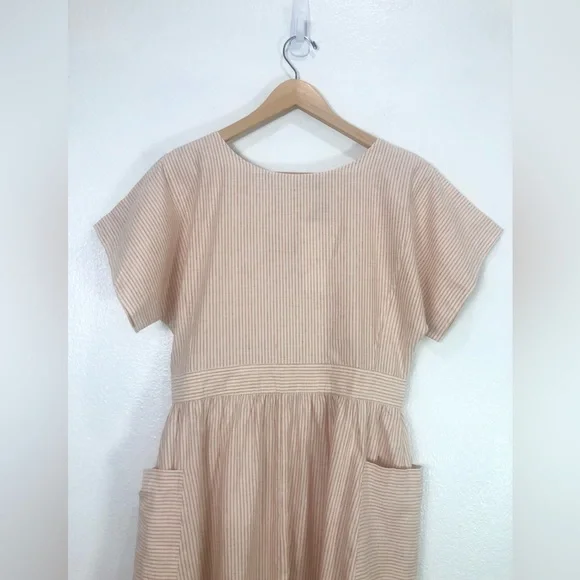 NWT Christy Dawn The Jane Dress In Pink Harvest Stripe Size XL - Picture 9 of 16